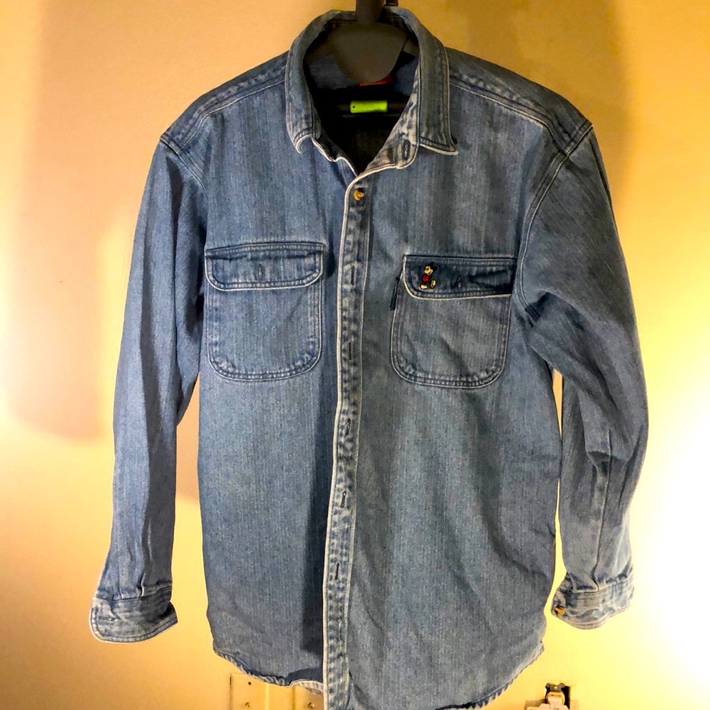 Vintage denim Mickey long sleeve